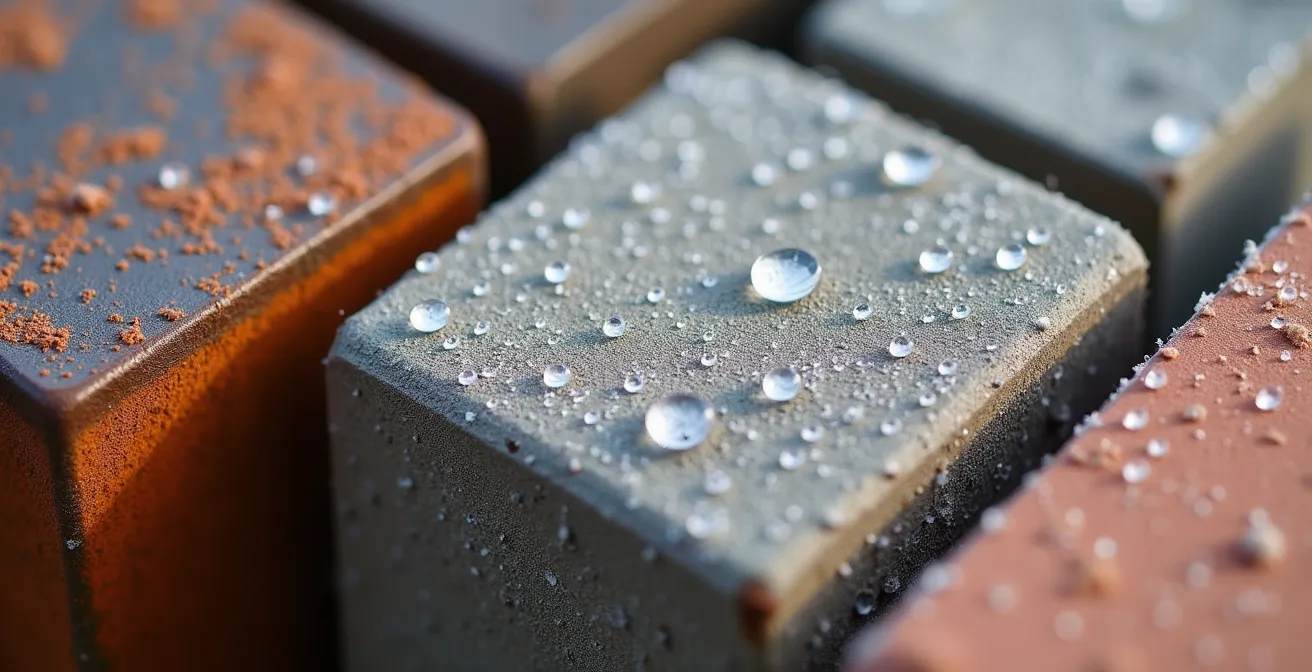 Verschiedene Pflanzkübel-Materialien im winterlichen Vergleich